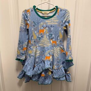 Matilda Jane Blue and Green Forest Dress